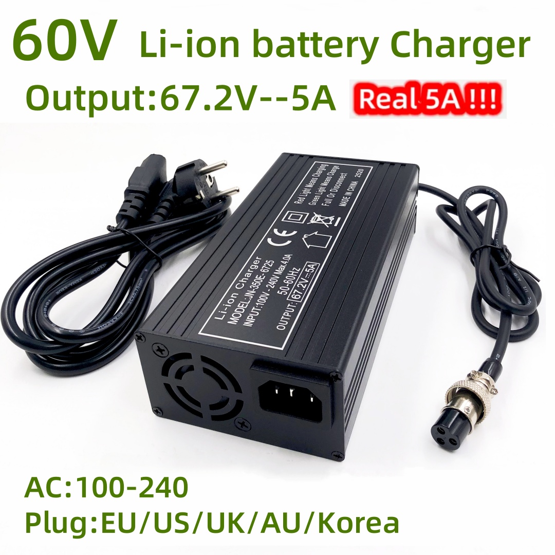 67.2V 5A 急速充電 5A 充電器 60V 手押し車ハ - 84V 20A Smart Charger のレビューと価格