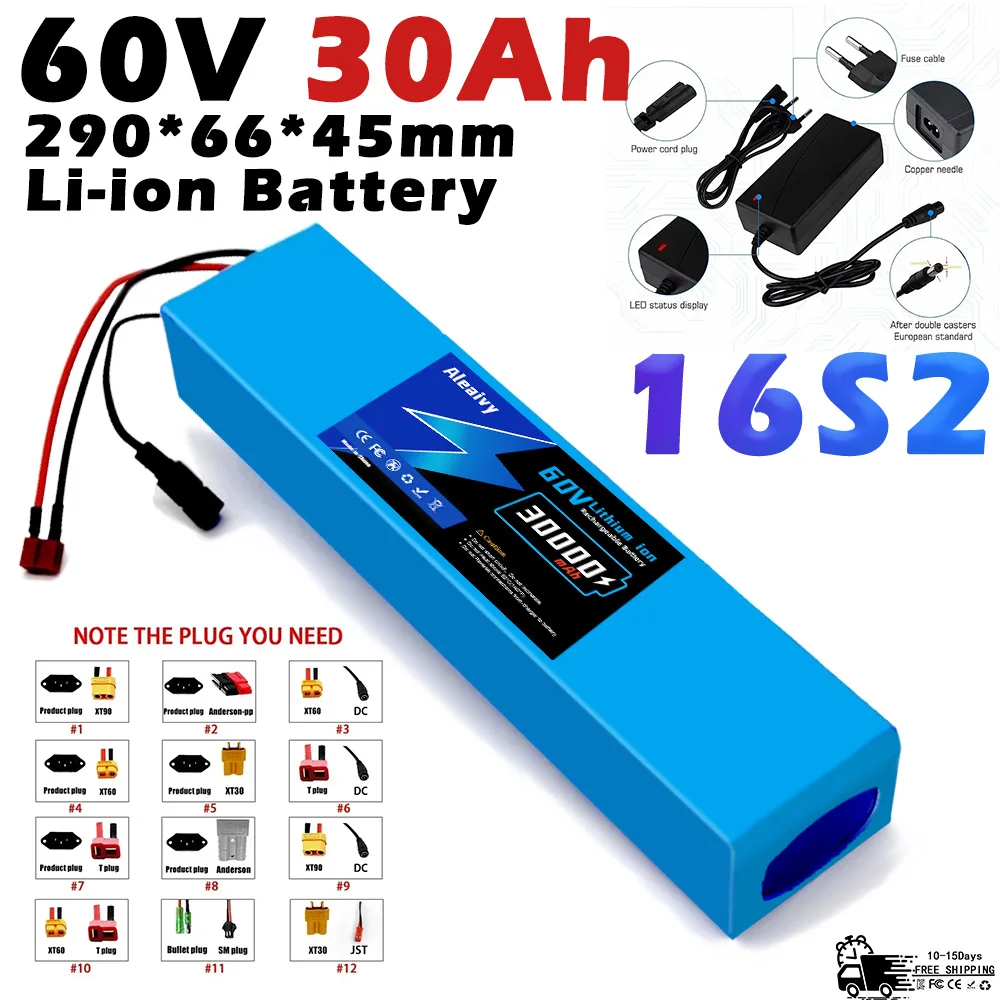 2025年アップグレード版 60V 30Ah 18650リチ - 60V 50Ah Electric Scooter Battery のレビューと価格