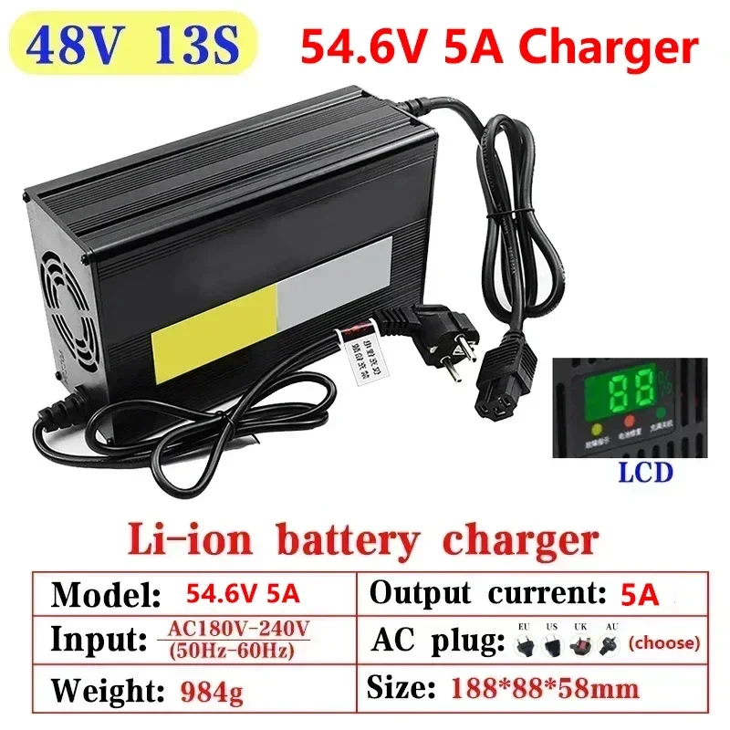 LEDディスプレイ付きリチウム電池充電器,電動自転車用充電器 - 84V 20A Smart Charger のレビューと価格