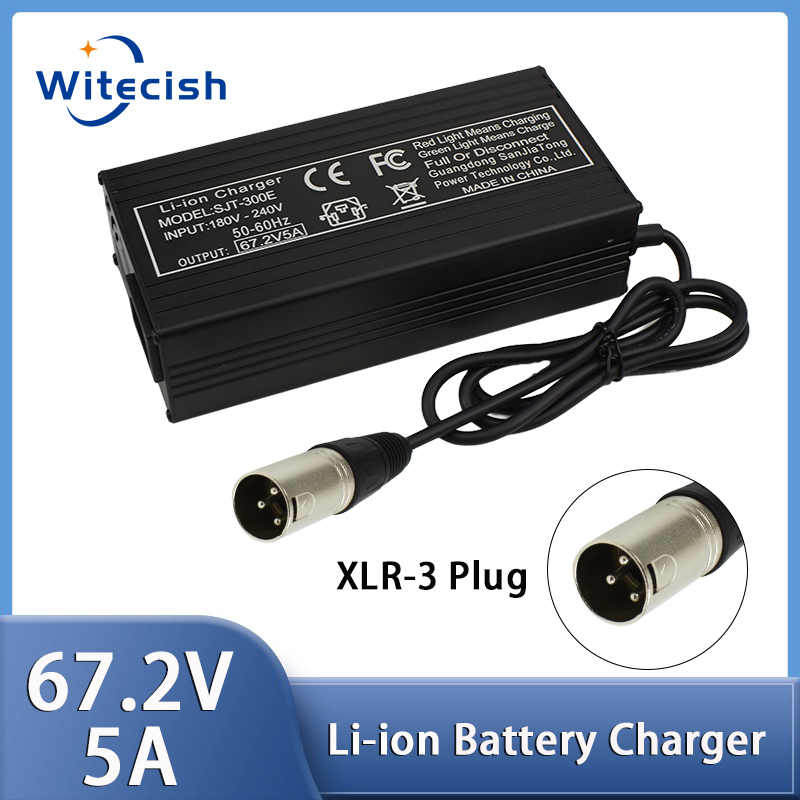 16S 60Vリチウムバッテリー用、60V急速充電器、67. - 84V 20A Smart Charger のレビューと価格