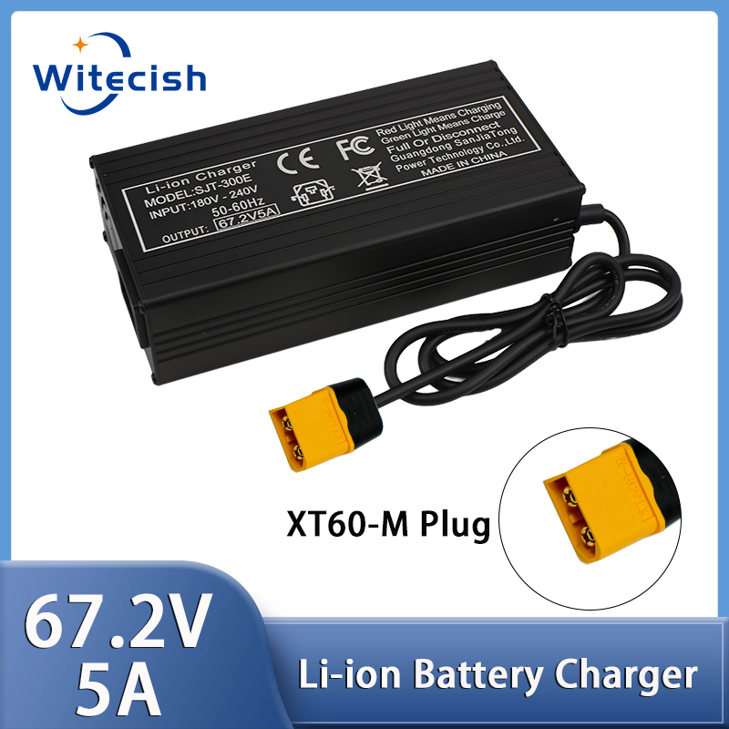 16S 60Vリチウムバッテリー用、60V急速充電器、67. - 84V 20A Smart Charger のレビューと価格